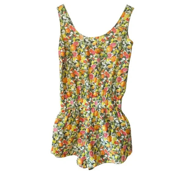 Stella McCartney Citrus Print Romper Sz M - Picture 4 of 7